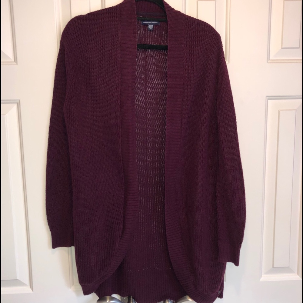 Burgundy American Eagle Sweater Size Small